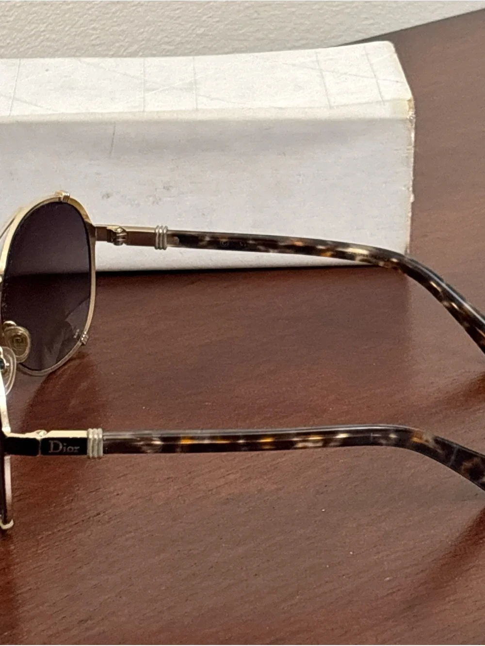 CHRISTIAN DIOR CHICAGO2 GUNMETAL GRADIENT AUTHENTIC SUNGLASSES READ